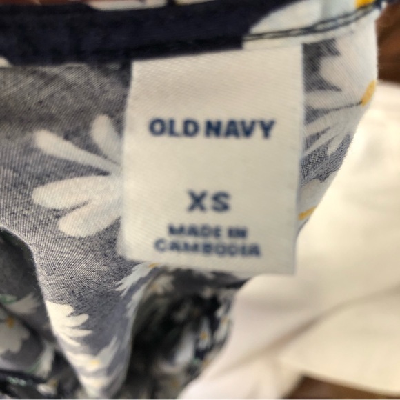 Old Navy Daisy Navy Blue Mini Dress SZ XS - Picture 9 of 12